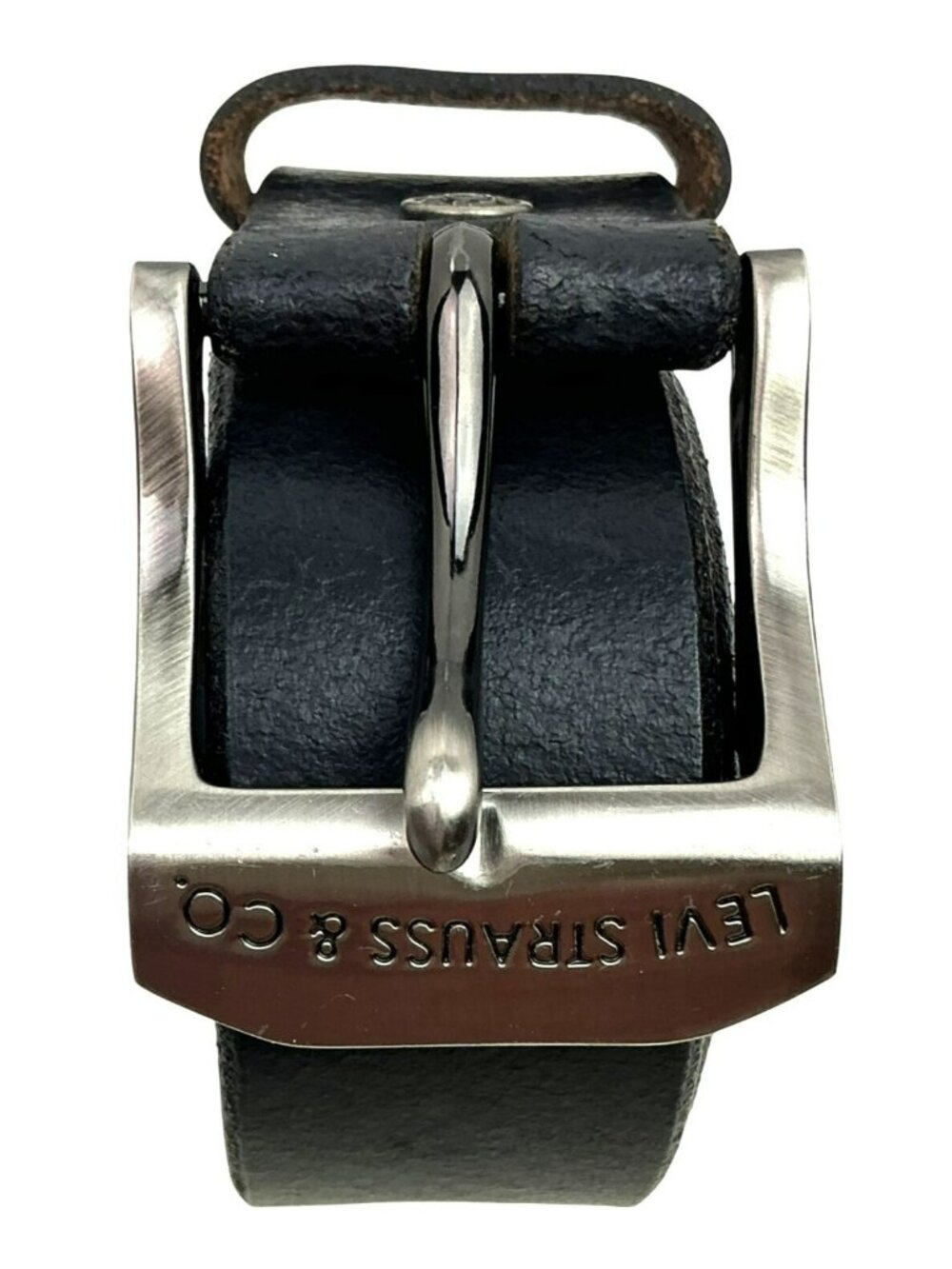 Levis Genuine Italian Leather Belt 3648 Mens 40/100 Black NEW